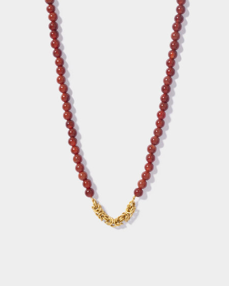 Byzantine Gold Necklace And Agate