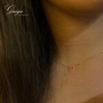 Pr – Heart Charm Ruby Pendant