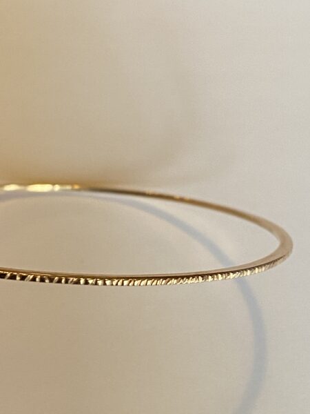 1 Mm Rose Gold Bracelet Rays Collection