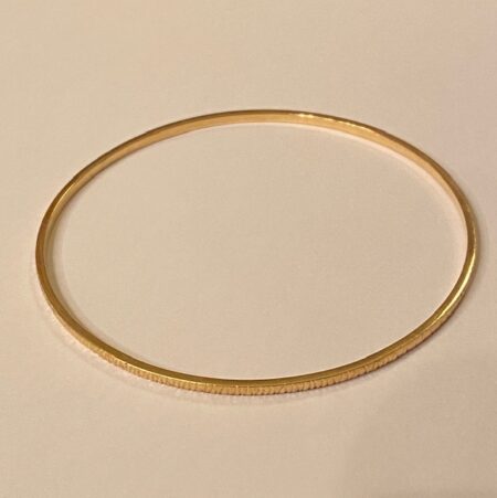 2 Mm Gold Bracelet Rays Collection