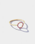Pr – Circular charm ruby ring 2