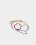Pr – Circular charm ruby ring 2