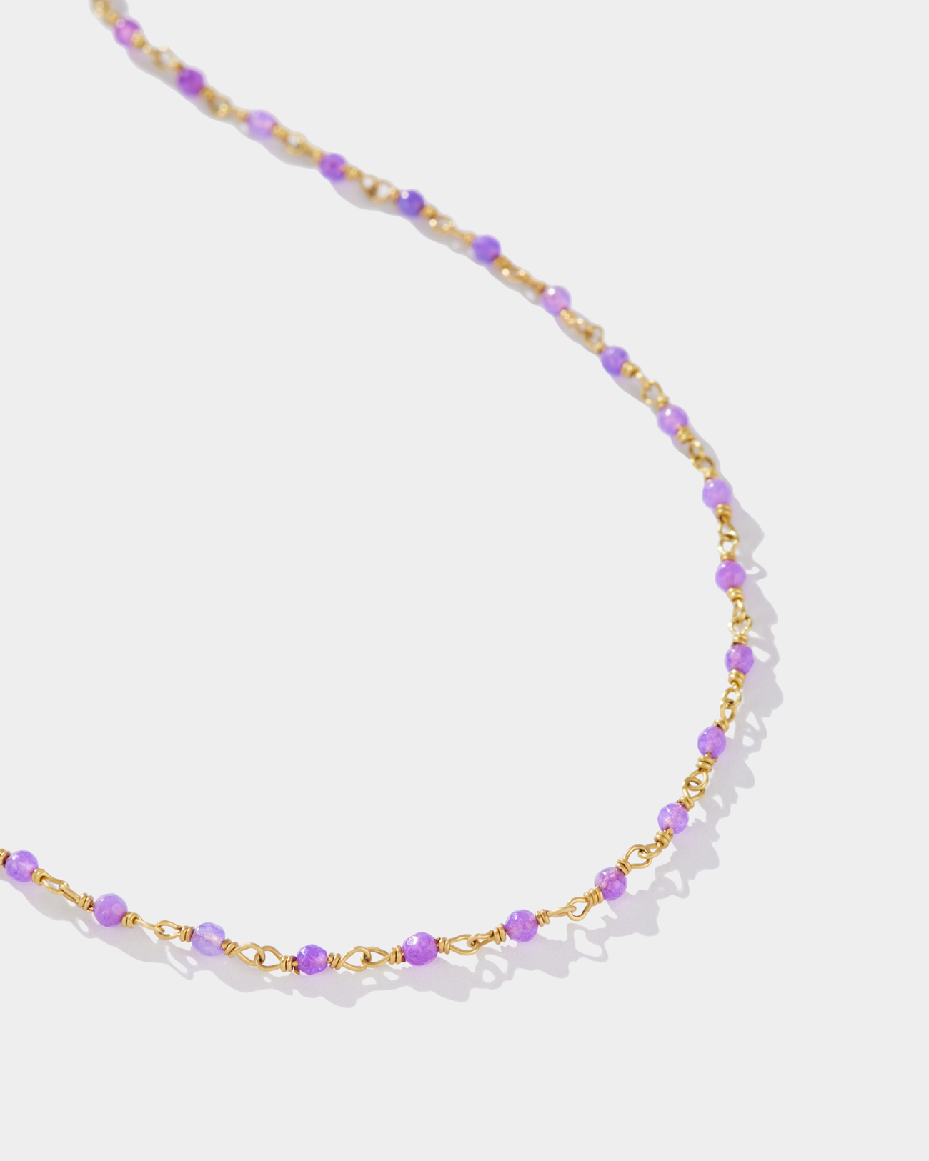 Pr - Connected amathyst necklace 2