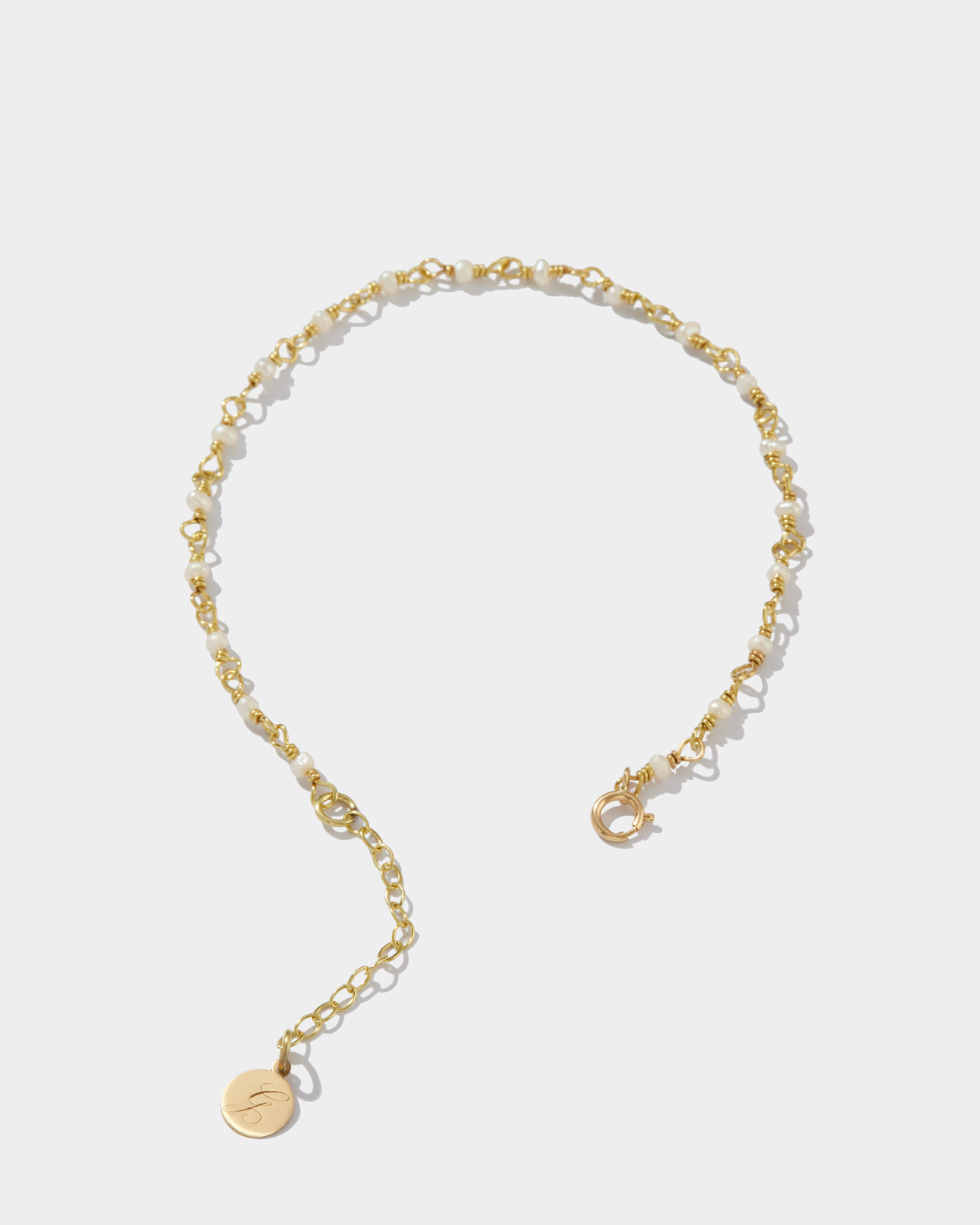 Pr - Connected pearls bracelet