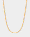 4Mm Gold Bead Necklace
