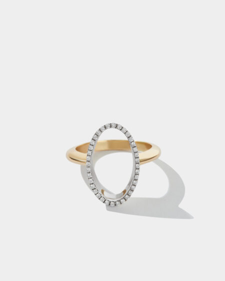 Large Oval  Diamond Ring