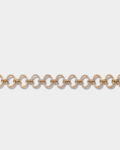 Pr-Multi ovals diamondgold bracelet