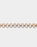 Pr-Multi ovals diamondgold bracelet