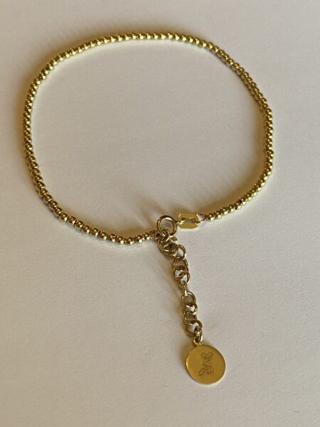 2Mm Gold Bead Bracelet