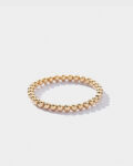 Pr – Small beads gold ring